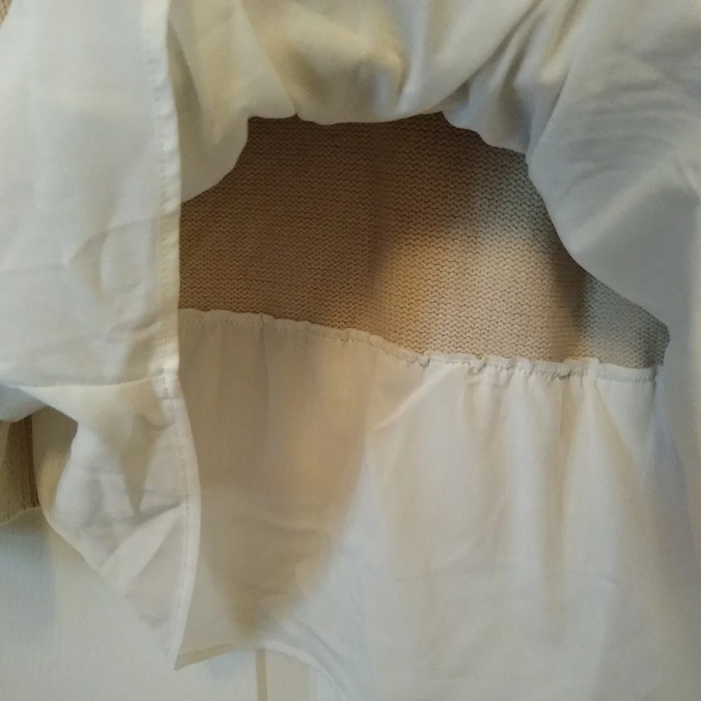 Vera Wang layered sweater. Medium